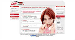 Desktop Screenshot of call-manager.de
