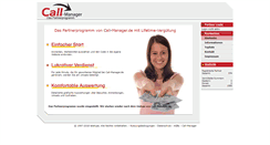 Desktop Screenshot of partner.call-manager.de