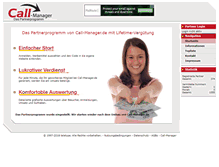Tablet Screenshot of partner.call-manager.de